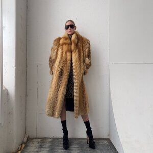Real Vintage Red CanadianFox Fur